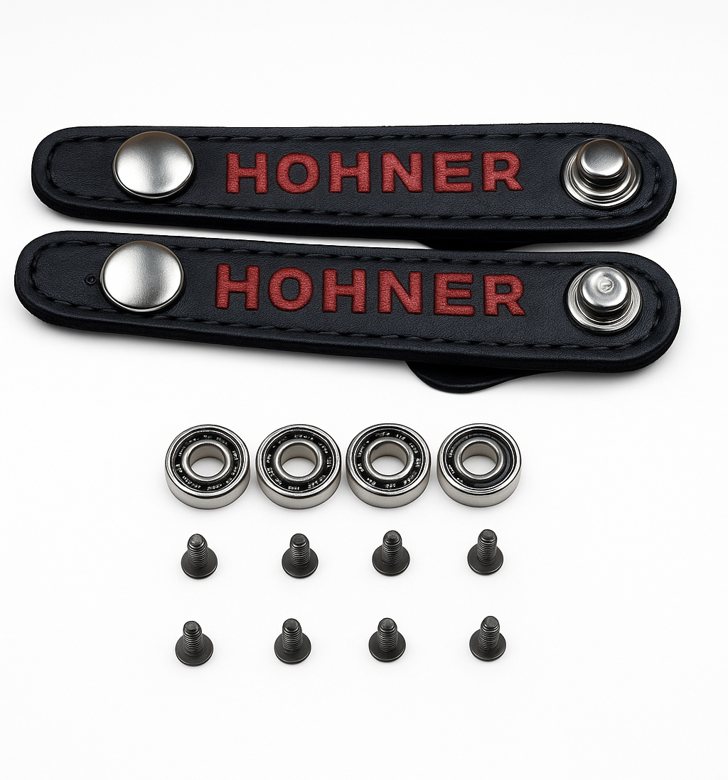 Bellow straps (Black/Red)